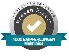 ProvenExpert — 100% Empfehlungen